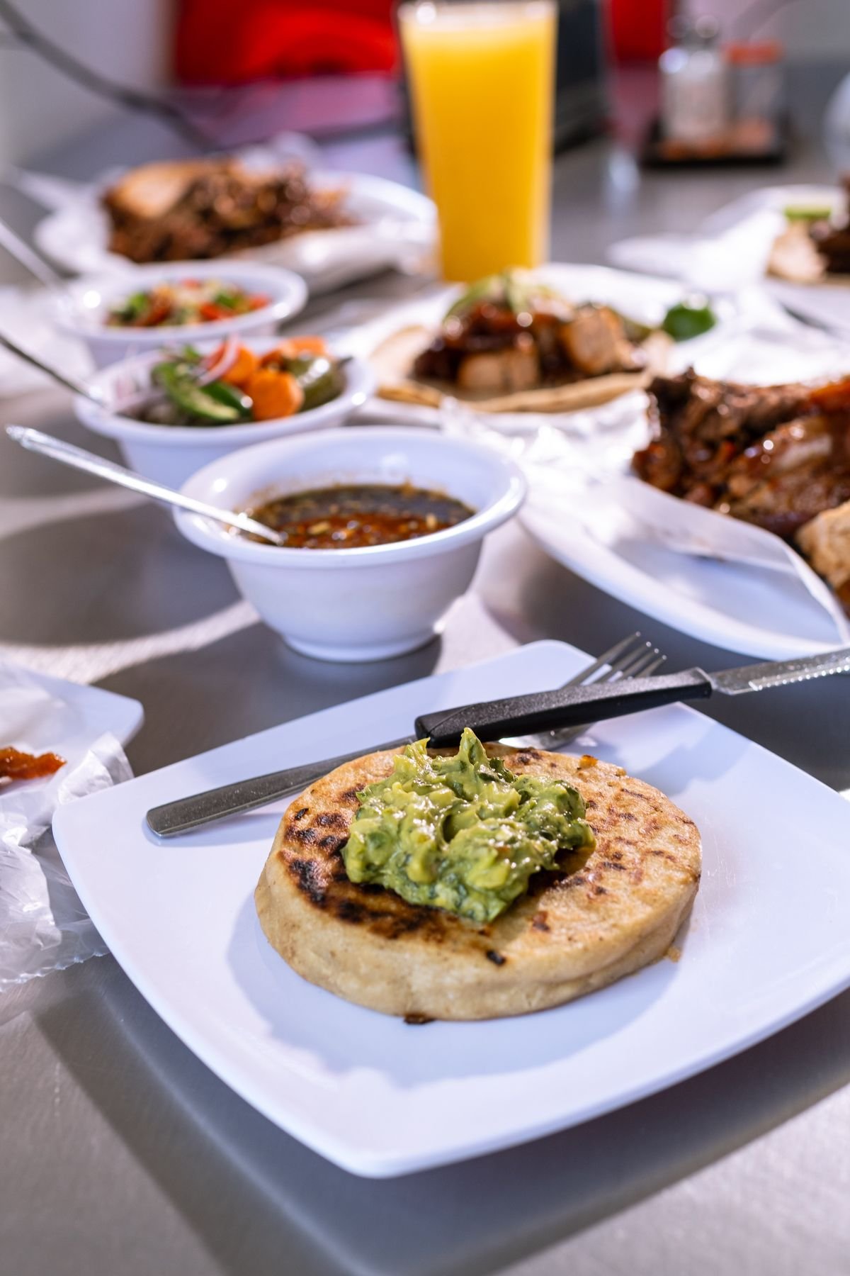 Representative photo of a cheese pupusa